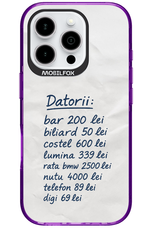 The List - Apple iPhone 16 Pro