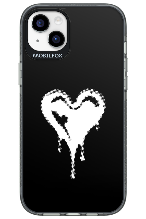 Heart Black - Apple iPhone 14 Plus