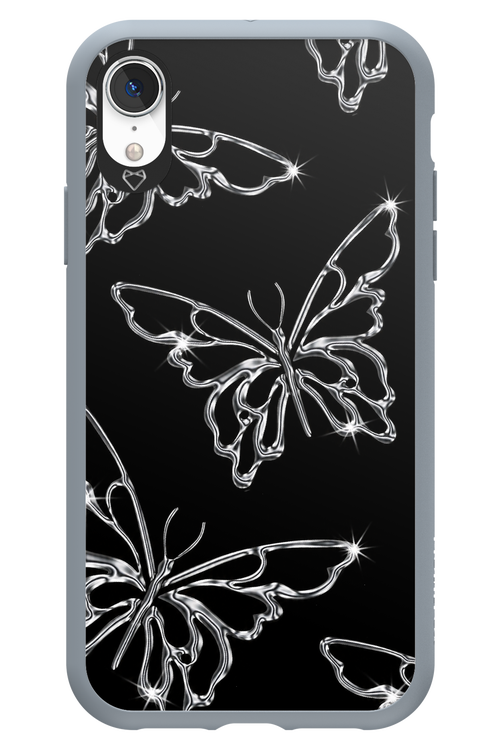Silver Butterfly 2.0 - Apple iPhone XR