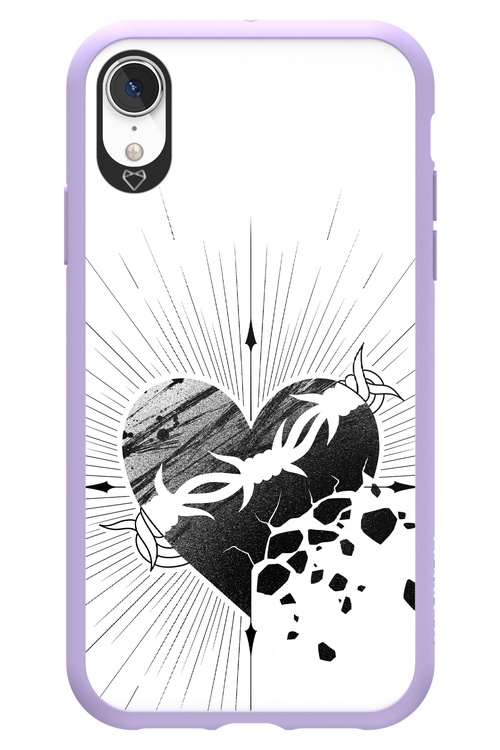 Fekete Szív - Apple iPhone XR