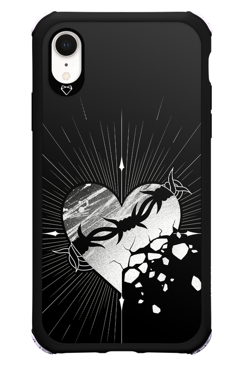 Fehér Szív - Apple iPhone XR