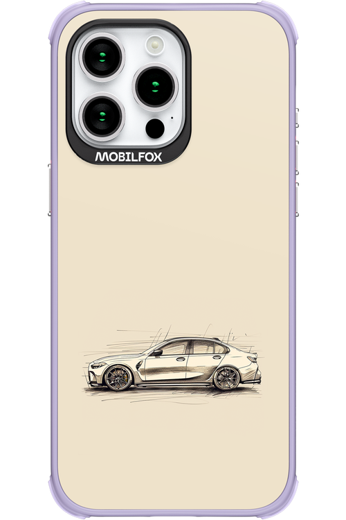 Sketch Car - Apple iPhone 15 Pro Max