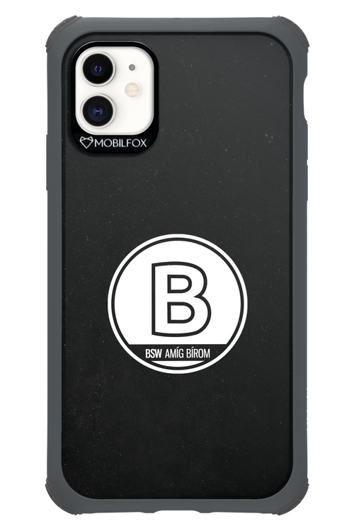 Amig bírom Black - Apple iPhone 11