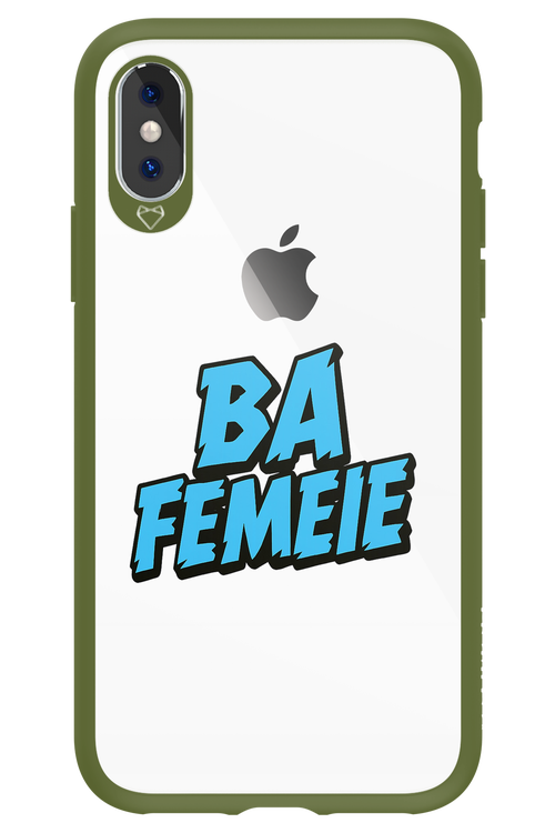 Ba F Blue - Apple iPhone X