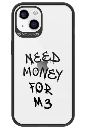 Need M3 Transparent Black - Apple iPhone 13