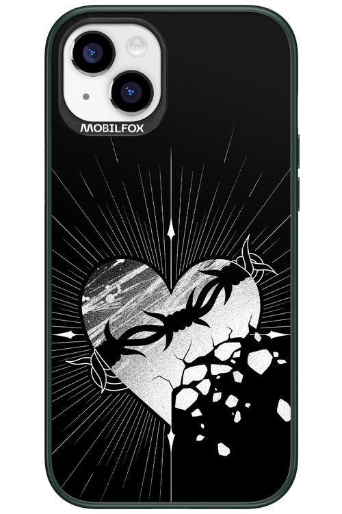 Fehér Szív 2.0 - Apple iPhone 15 Plus