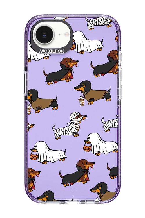 Scary Dachshund (Transparent) - Apple iPhone 16e