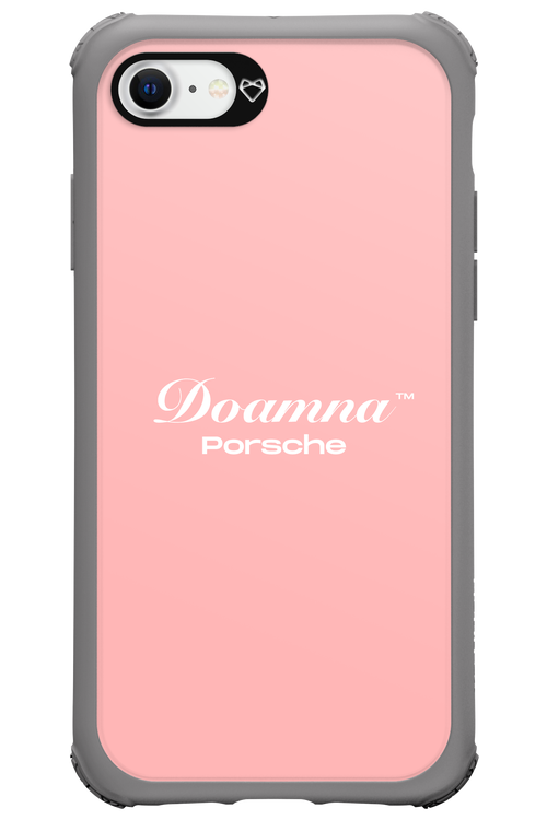 Doamna Porsche (pink) - Apple iPhone 8