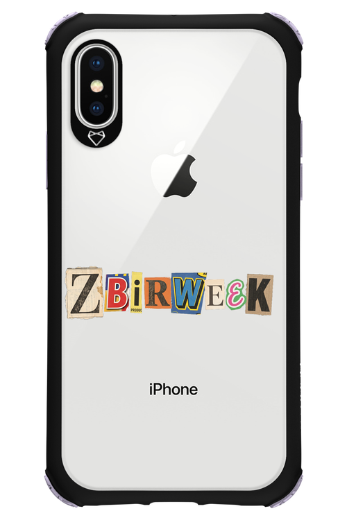 Zbirweek (transparent) 2.0 - Apple iPhone XS
