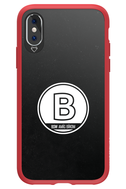 Amig bírom Black - Apple iPhone XS