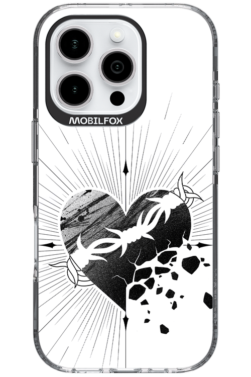 Fekete Szív 2.0 - Apple iPhone 16 Pro