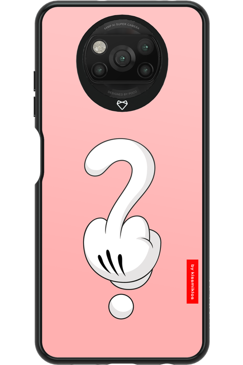 Fuck Hand (Pink) 2.0 - Xiaomi Poco X3 Pro