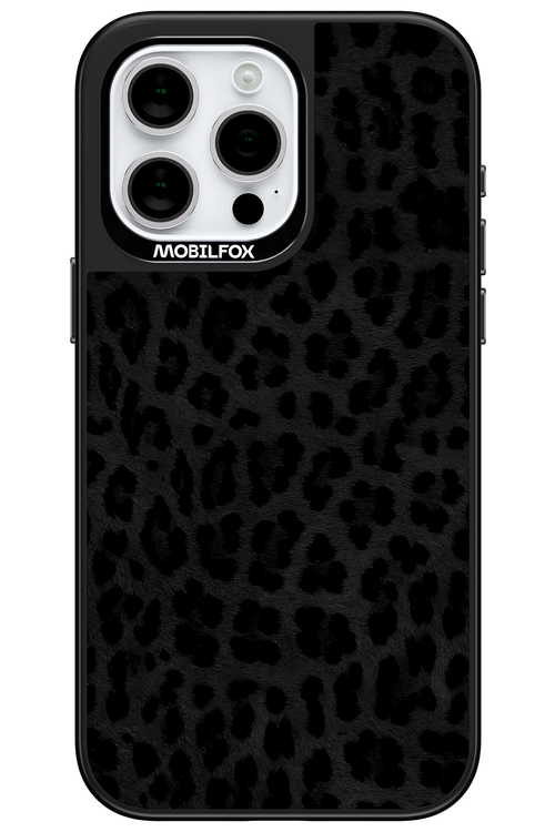 Leopard Dark Leather - Apple iPhone 15 Pro Max