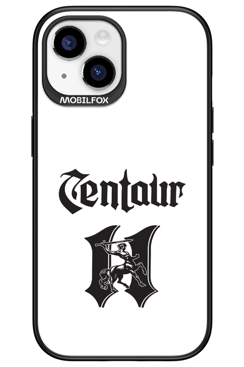 Centaur Logo White 2.0 - Apple iPhone 15