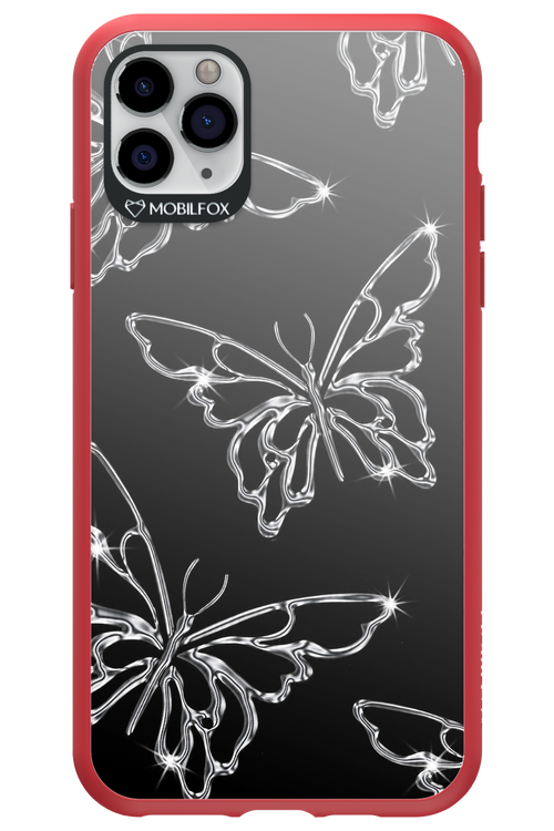 Silver Butterfly 2.0 - Apple iPhone 11 Pro Max