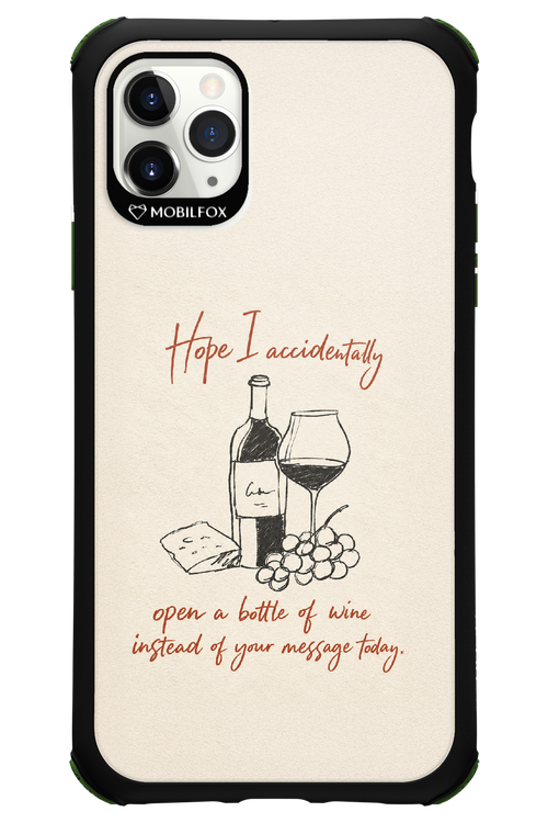 Bottle of wine 2.0 - Apple iPhone 11 Pro Max
