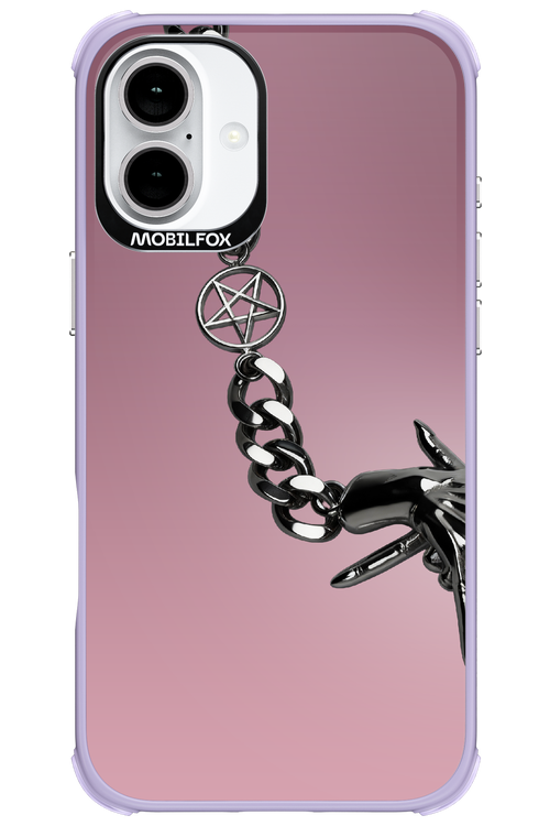 Chain stanga roz 2.0 - Apple iPhone 16 Plus