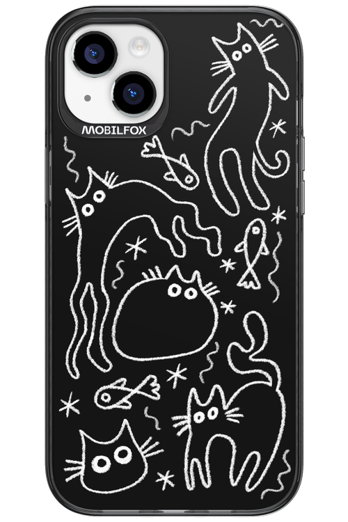 CHALK_CATS 2.0 - Apple iPhone 15 Plus
