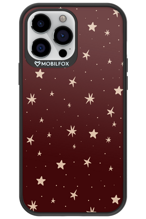 Burgundy Stars - Apple iPhone 13 Pro Max