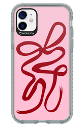 Burgundy Bow - Apple iPhone 11