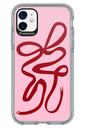 Burgundy Bow - Apple iPhone 11