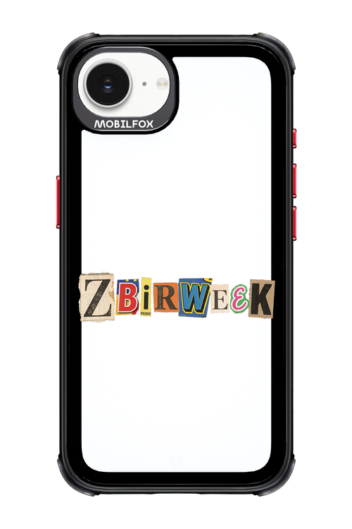 Zbirweek (transparent) 2.0 - Apple iPhone 17e