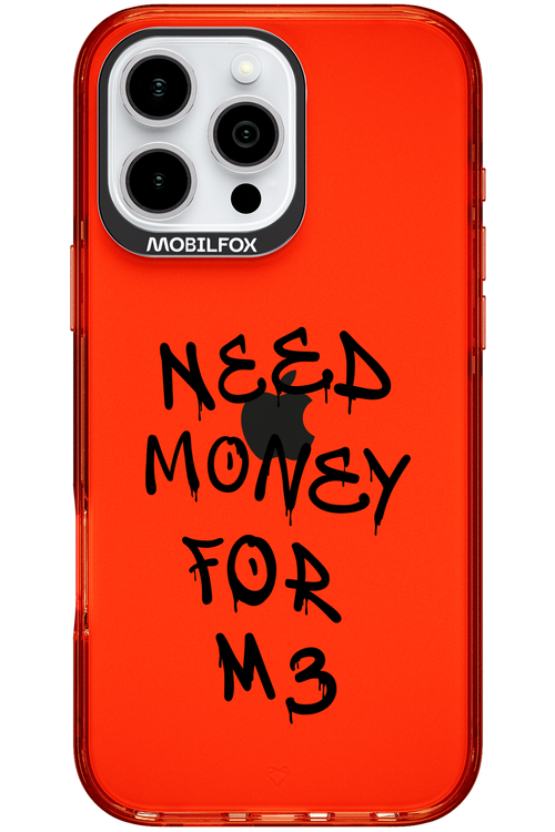 Need M3 Transparent Black - Apple iPhone 16 Pro Max