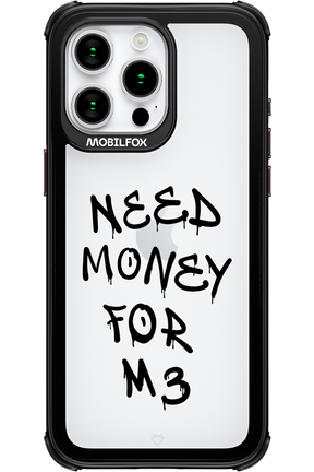 Need M3 Transparent Black - Apple iPhone 15 Pro Max