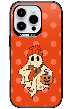 Ghost Girl (Orange) - Apple iPhone 16 Pro