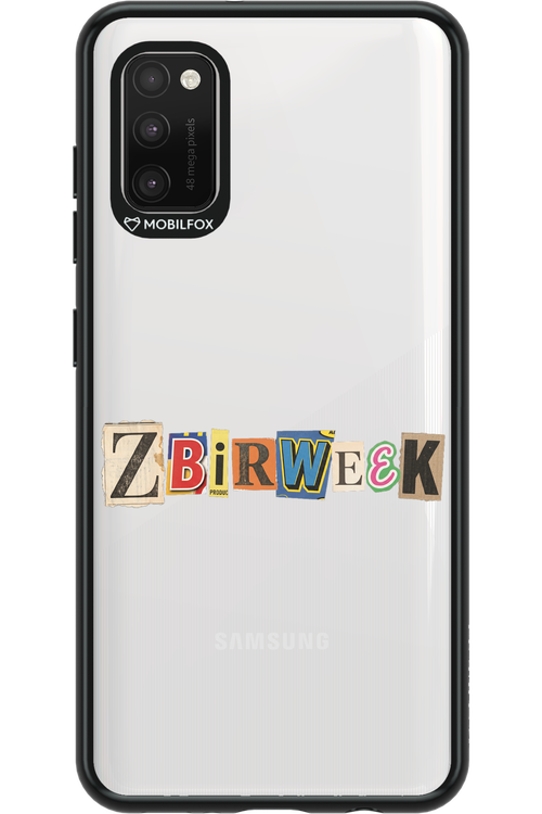 Zbirweek (transparent) 2.0 - Samsung Galaxy A41