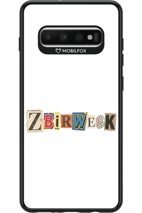 Zbirweek (white) 2.0 - Samsung Galaxy S10+