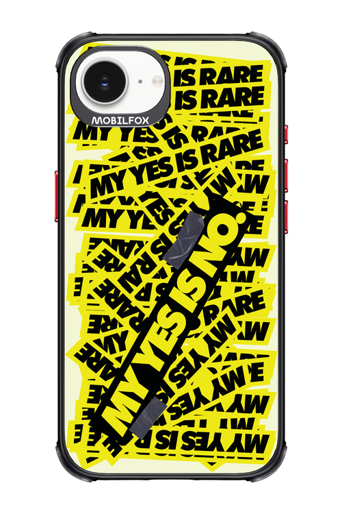 My yes is no 2.0 - Apple iPhone 16e
