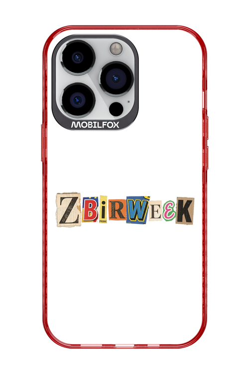 Zbirweek (white) 2.0 - Apple iPhone 13 Pro
