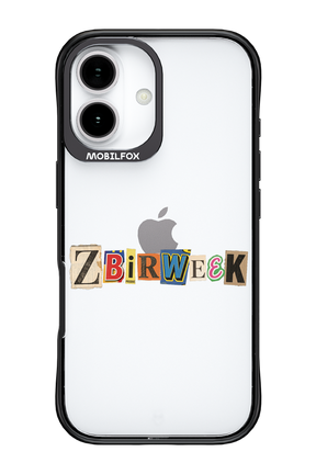 Zbirweek (transparent) 2.0 - Apple iPhone 17
