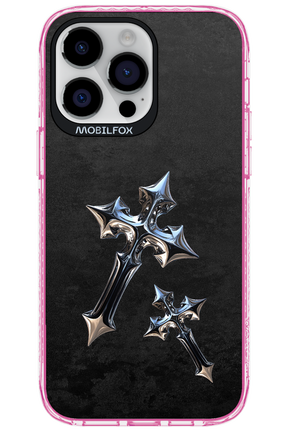 Chrome Crosses - Apple iPhone 14 Pro Max