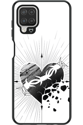 Fekete Szív - Samsung Galaxy A12