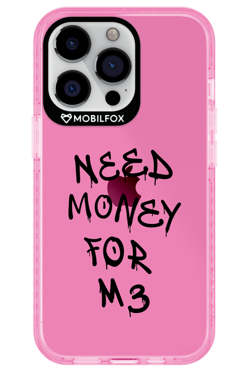 Need M3 Transparent Black - Apple iPhone 13 Pro