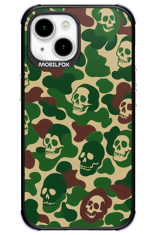 Camo Skull - Apple iPhone 15