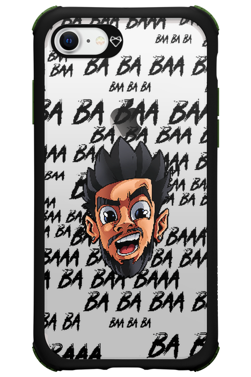 Bababa Head Transparent - Apple iPhone 7