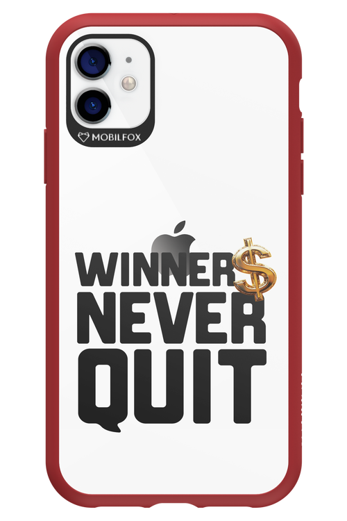 Winners Never Quit - Apple iPhone 11