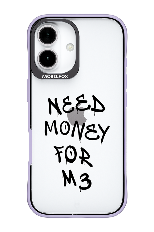 Need M3 Transparent Black - Apple iPhone 17