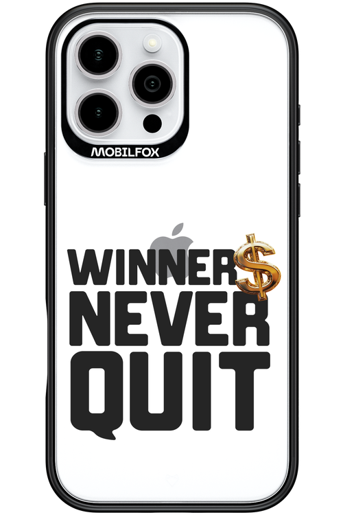 Winners Never Quit 2.0 - Apple iPhone 16 Pro Max