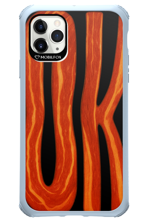 OK (Black-Red) - Apple iPhone 11 Pro Max