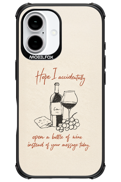 Bottle of wine 2.0 - Apple iPhone 16