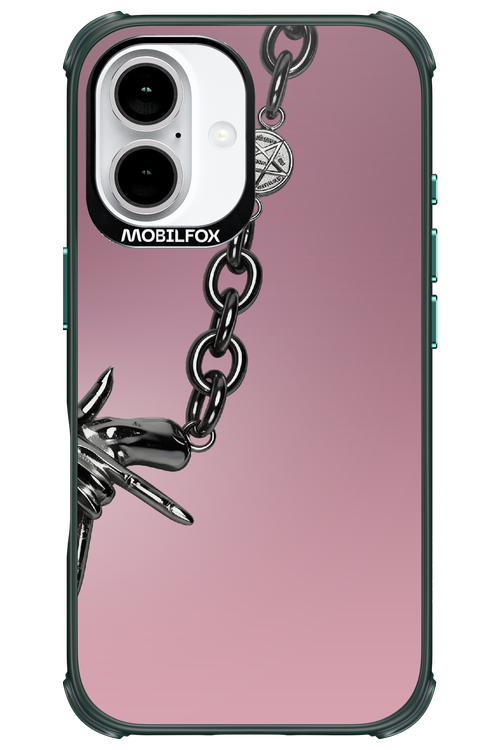 Chain dreapta roz 2.0 - Apple iPhone 16