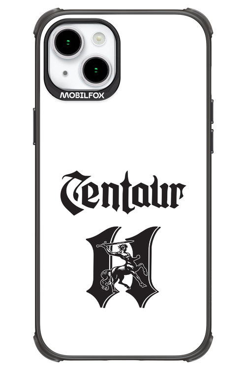 Centaur Logo White 2.0 - Apple iPhone 15 Plus