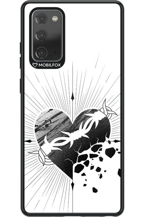 Fekete Szív 2.0 - Samsung Galaxy Note 20