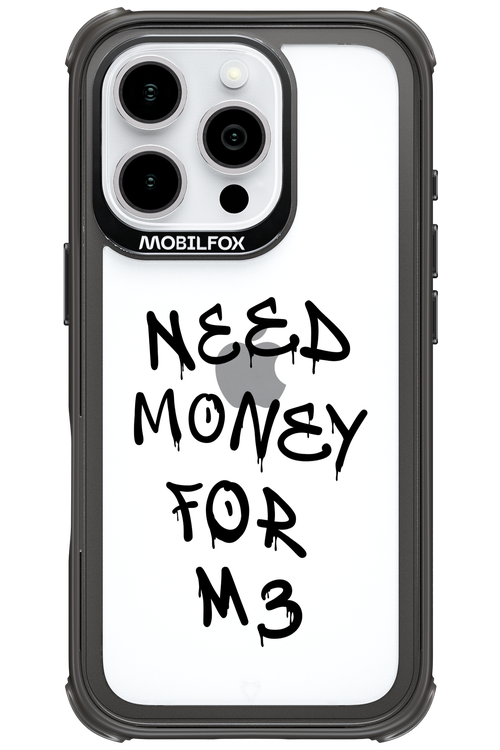 Need M3 Transparent Black - Apple iPhone 16 Pro