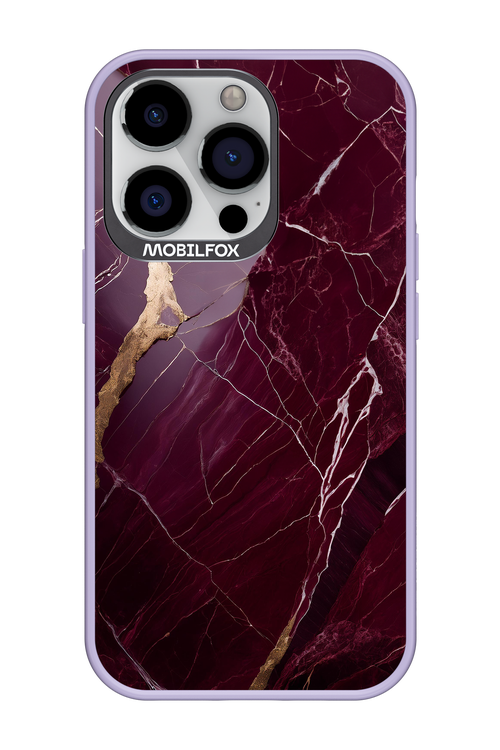 Burgundy Marble - Apple iPhone 13 Pro