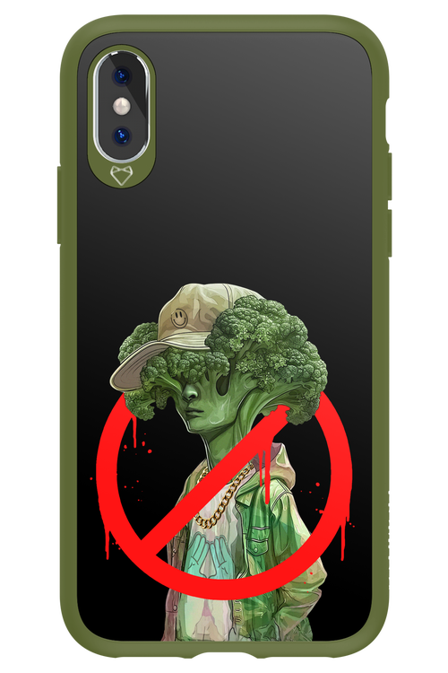 Anti Brokkoli Black - Apple iPhone XS